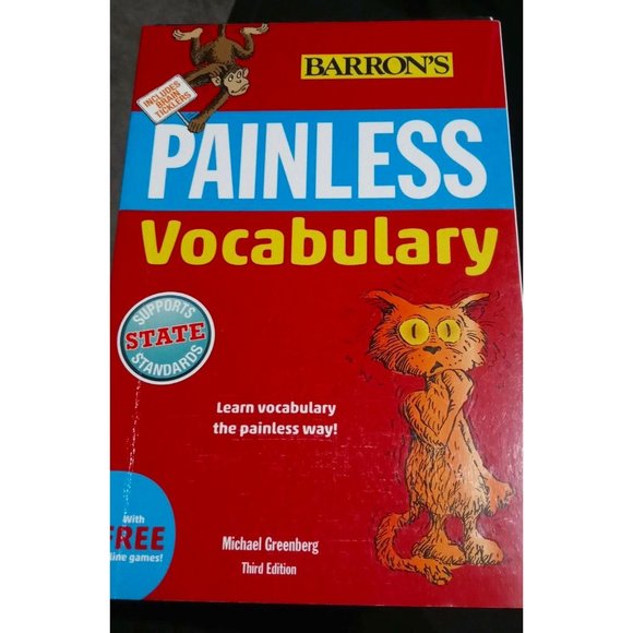Barron's Painless Vocabulary Fun Learning Challenge  Educational Word Power - Picture 1 of 6